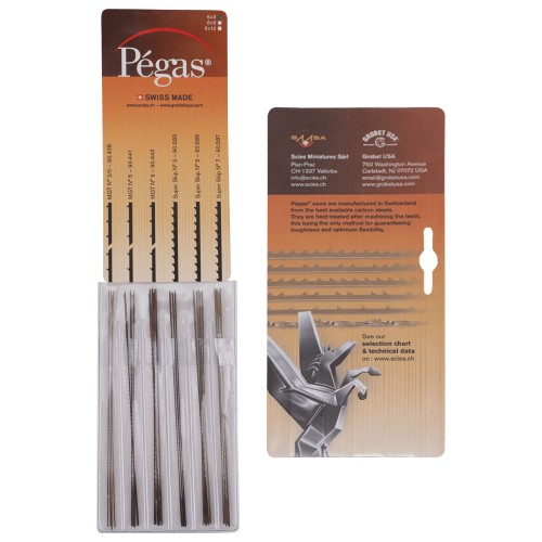 PEGAS ScrollSaw blades set 90.6X3EX