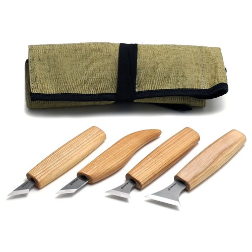 Geometric Wood Carving Knives Set